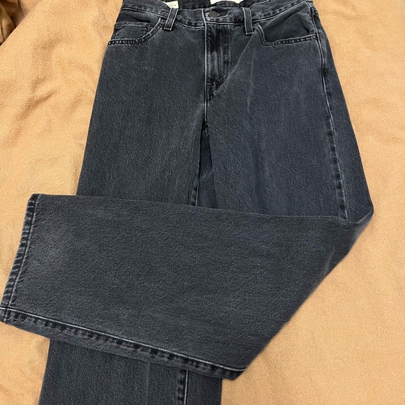 Black Levi baggy dad jean size 25 - Picture 3 of 3